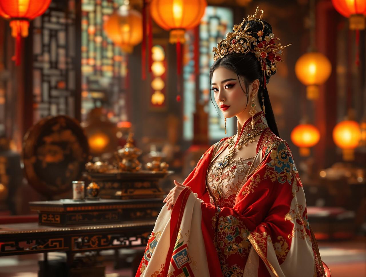 当红小花旦新剧造型曝光，古装造型美到让人窒息，网友：这才是真正的高级脸